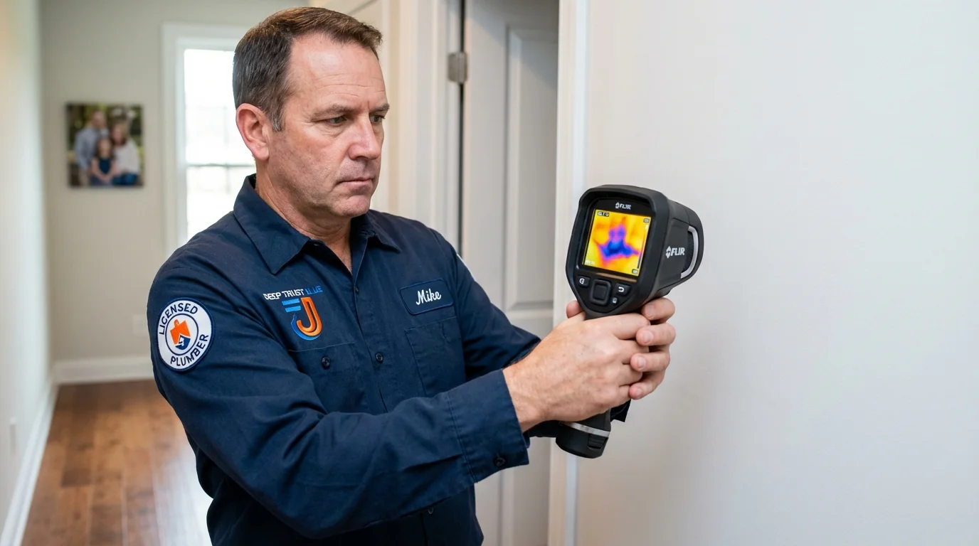 Thermal imaging leak detection by Johns Plumbing LLC in Salida